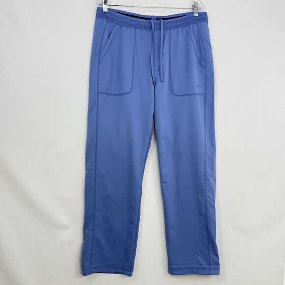 Dickies DK120 Men’s Scrub Pants Blue Elastic Waist Drawstring Size L Medical - Picture 1 of 16